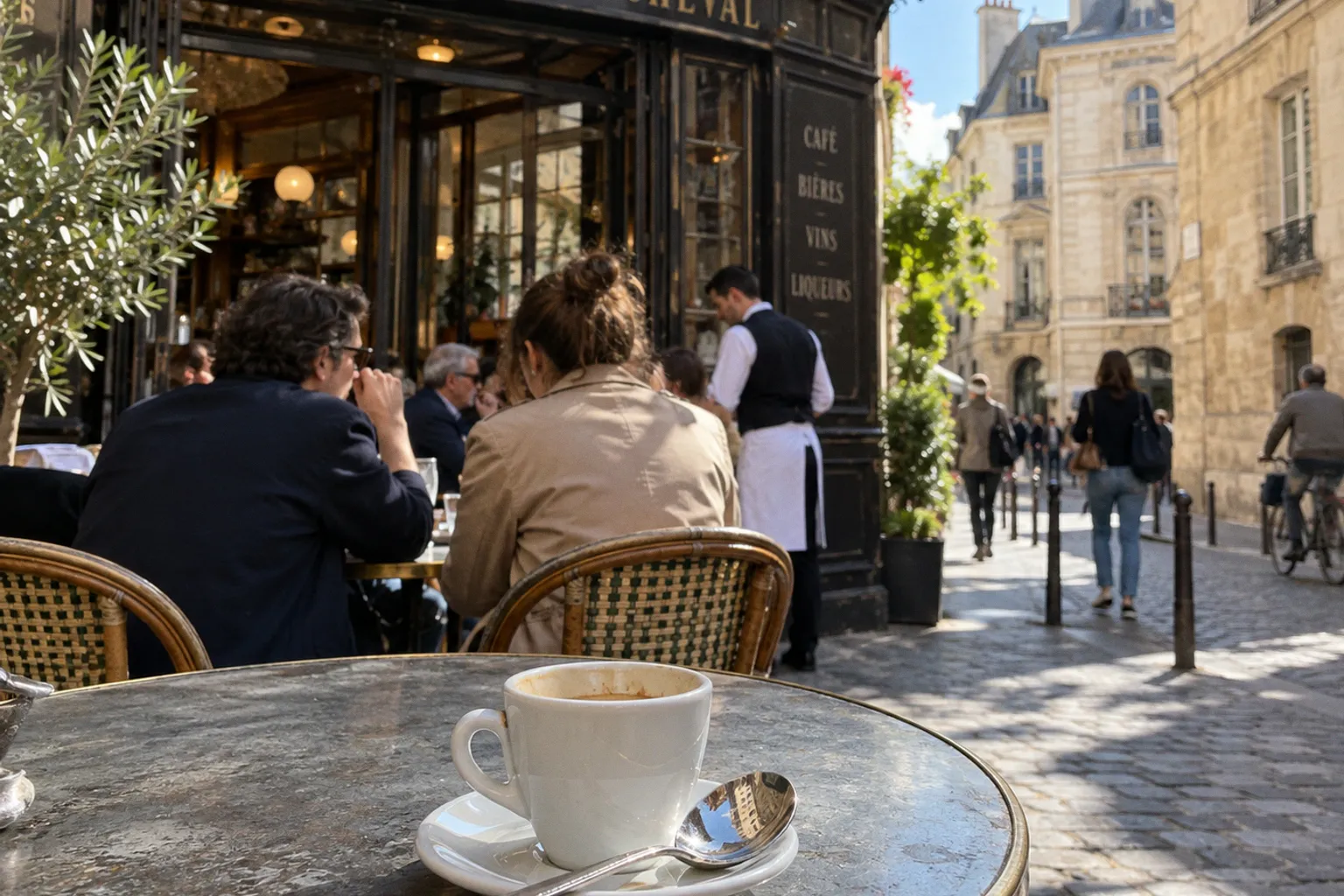 Cafés historiques du Marais : itinéraire étape par étape