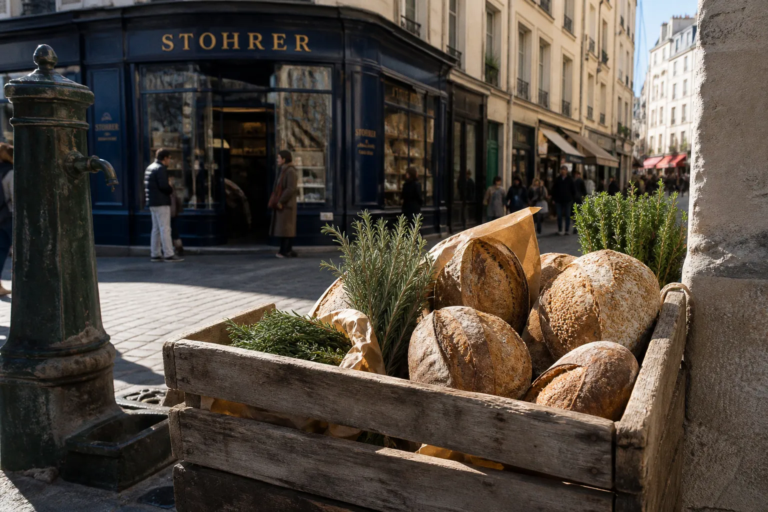 Commerces de bouche historiques des Halles : le parcours