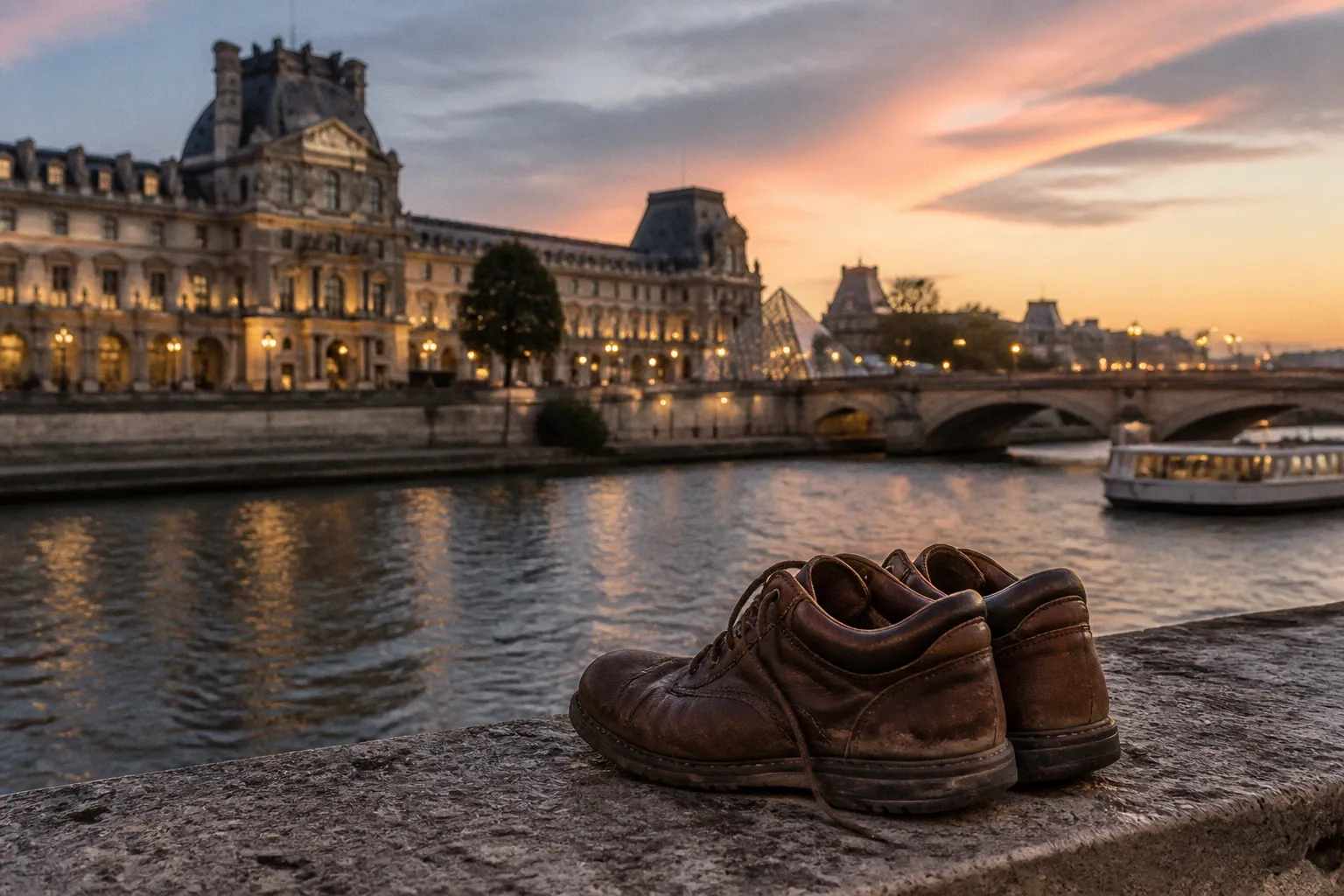 Louvre Marais à pied : quais de Seine ou rue de Rivoli ?