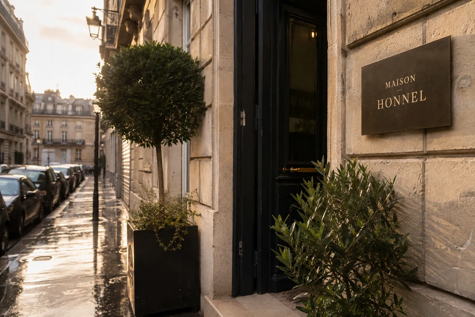 Maison Honnel : le nouveau concept hybride entre hôtel intimiste et table gastronomique dans le VIIIe