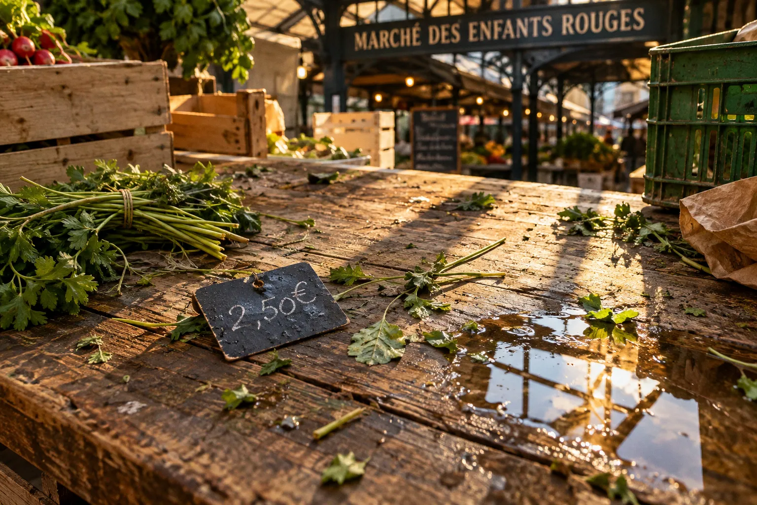 Marchés alimentaires à Paris Centre : les horaires réels